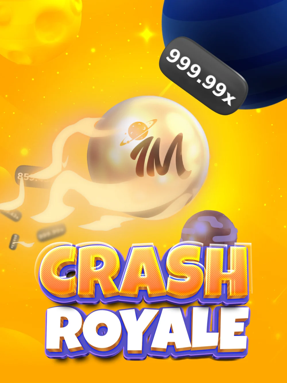 Crash royale con estética competitiva y fuerte sensación de premio.