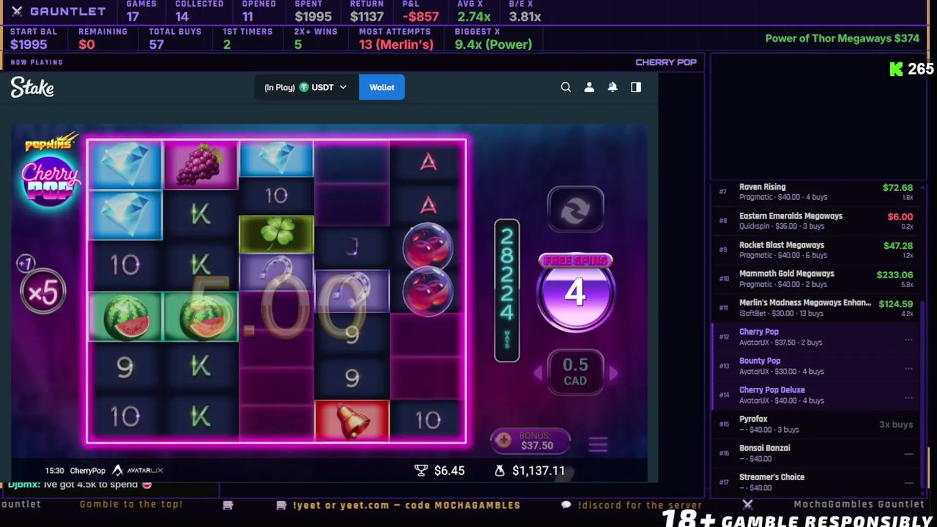 Portada de casino con brillo neón y tipografía de impacto.